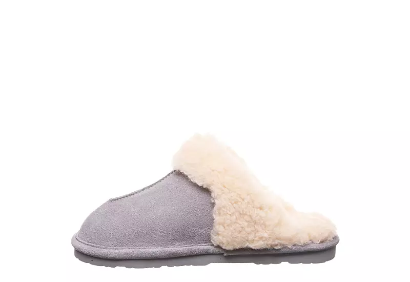 Bearpaw Womens Loketta Slipper - Grey - Image 3