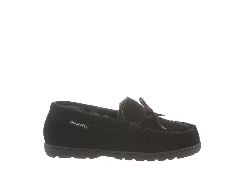 Bearpaw Womens Mindy Slipper - Black - Image 2