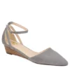 Journee Collection Womens Arkie Pump - Grey