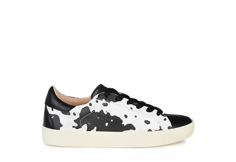 Journee Collection Womens Erica Sneaker - Animal - Image 2