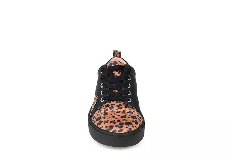 Journee Collection Womens Kyndra Sneaker - Leopard - Image 3