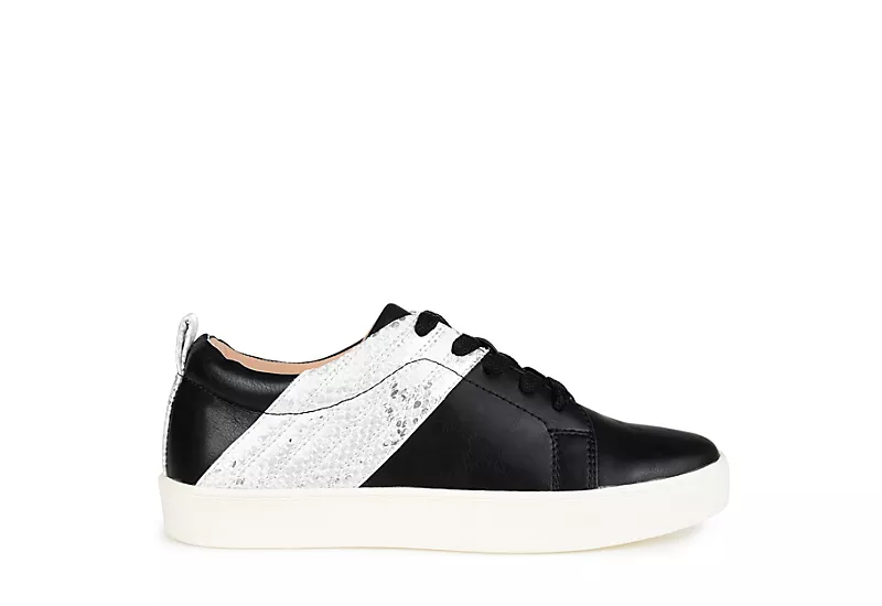 Journee Collection Womens Raaye Sneaker - Black - Image 2