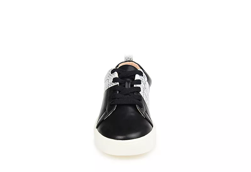 Journee Collection Womens Raaye Sneaker - Black - Image 3