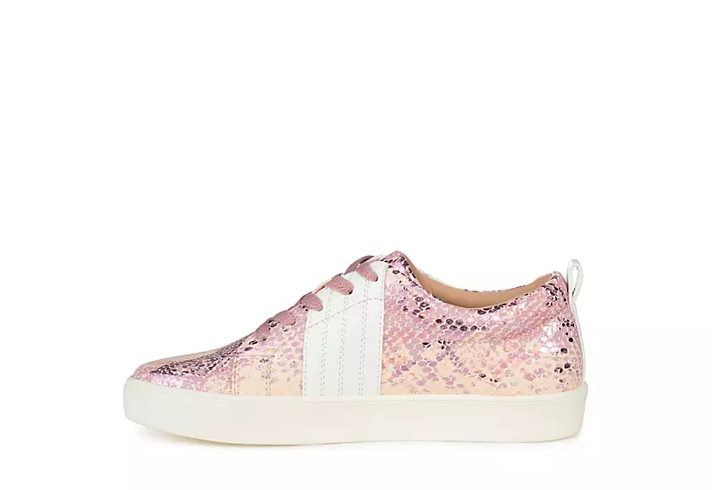 Journee Collection Womens Raaye Sneaker - Pink - Image 4