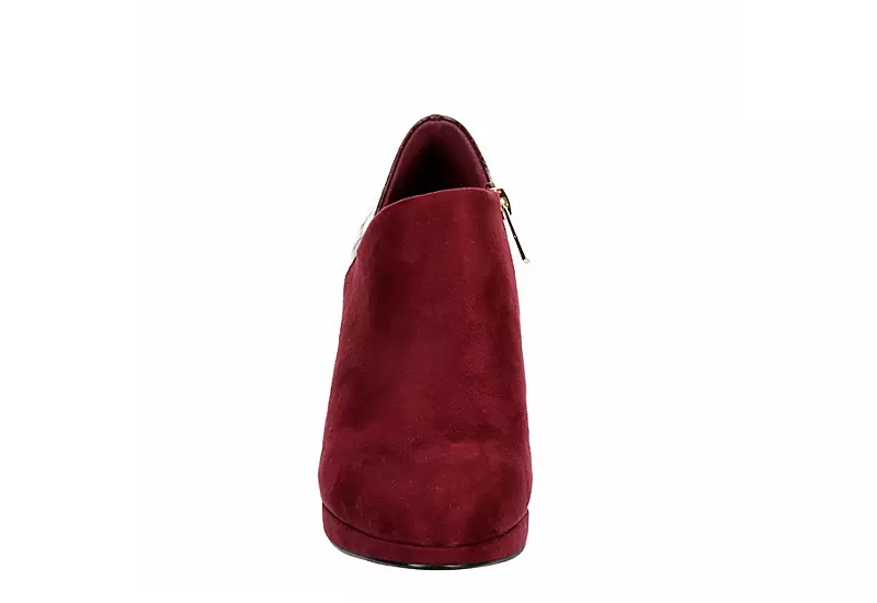 Xappeal Womens Ayla Bootie - Burgundy - Image 3