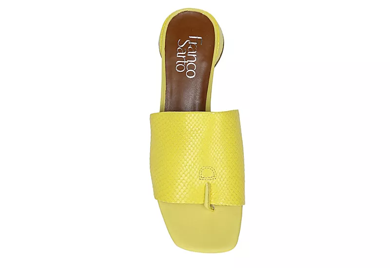 Franco Sarto Womens Loran Sandal - Lime - Image 6