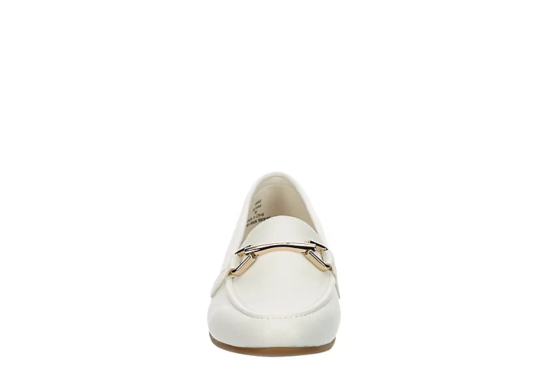 Michael By Michael Shannon Womens Silvana Loafer - White - Image 3