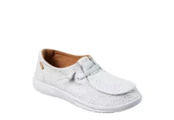 Reef Womens Cushion Coast Slip On Sneaker - White
