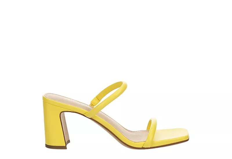 Michael By Michael Shannon Womens Dionne Slide Sandal - Yellow - Image 2