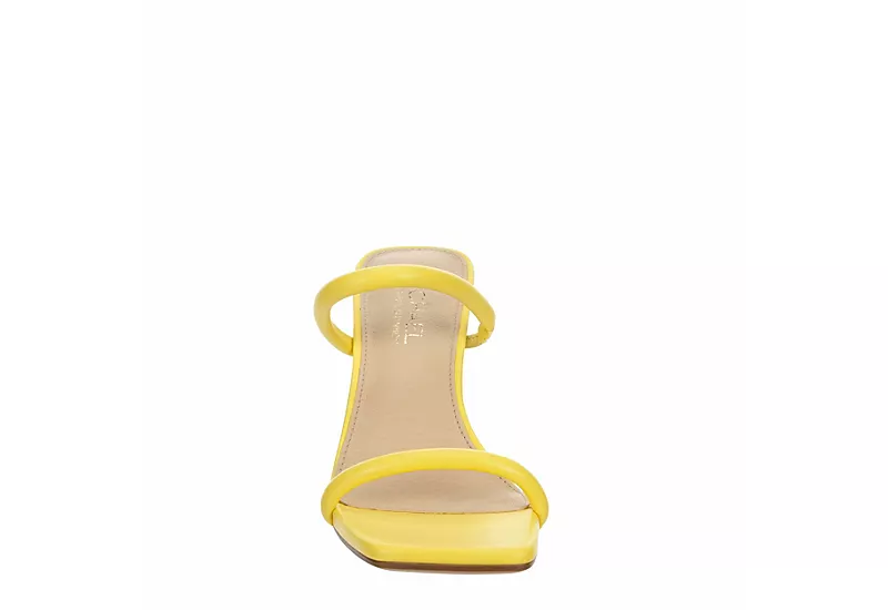 Michael By Michael Shannon Womens Dionne Slide Sandal - Yellow - Image 3