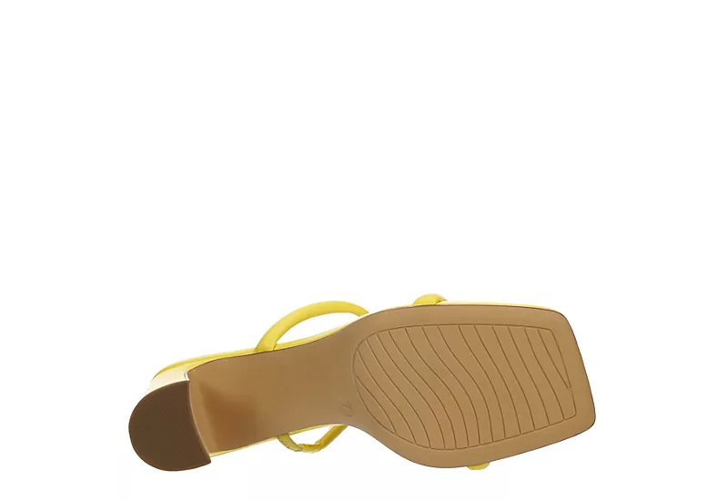 Michael By Michael Shannon Womens Dionne Slide Sandal - Yellow - Image 7