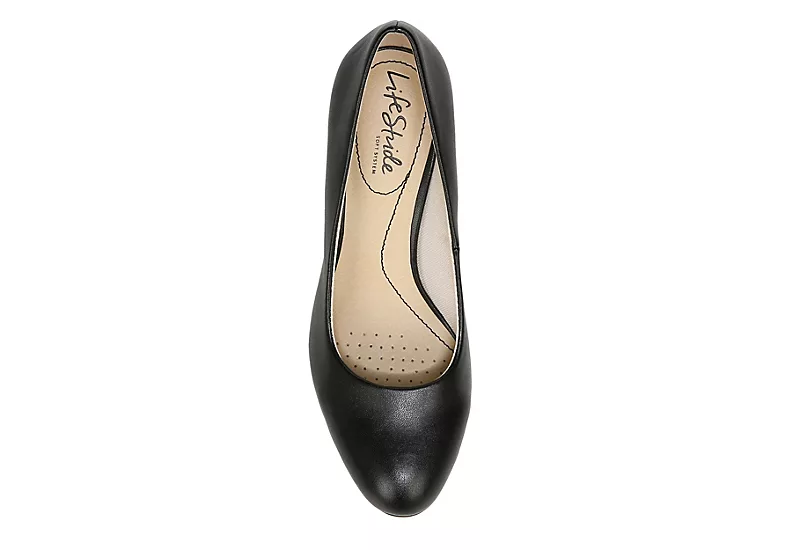 Lifestride Womens Julia Pump - Black - Image 5