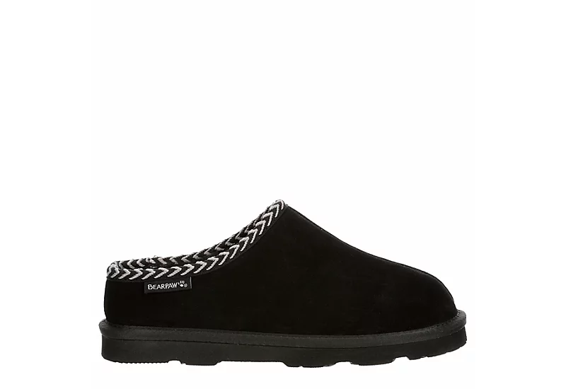 Bearpaw Womens Tabitha Slipper - Black - Image 2