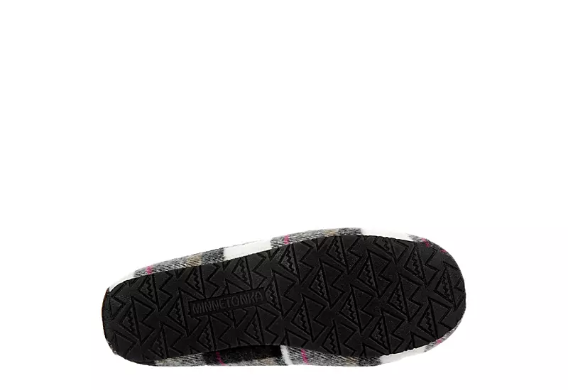Minnetonka Womens Marj Moc Slipper - Plaid - Image 7