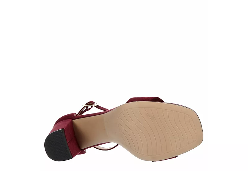 Michael By Michael Shannon Womens Stella Sandal - Wine - Image 7