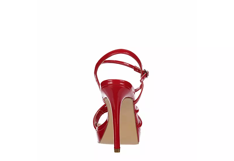 Xappeal Womens Meghan Platform Sandal - Red - Image 5