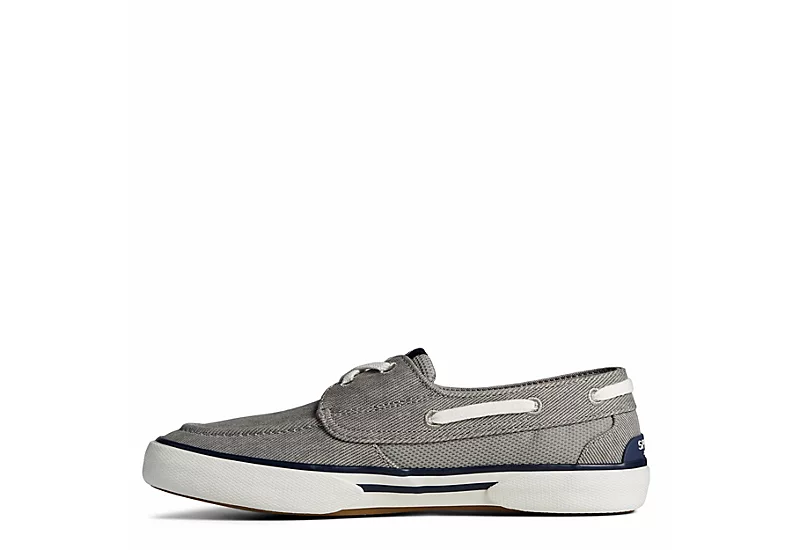 Sperry Womens Pier Wave Boat Slip On Sneaker - Grey - Image 3