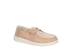 Heydude Womens Wendy Slip On Sneaker - Rose Gold