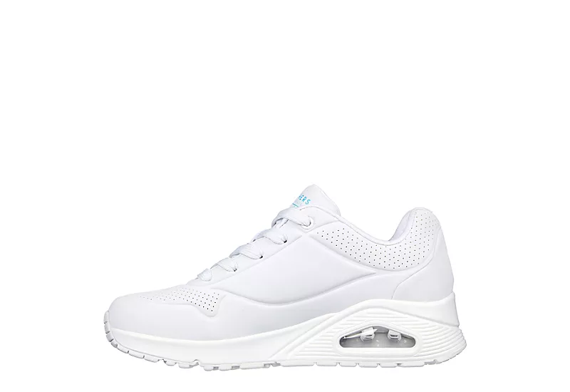 Skechers Womens Uno 2 Sneaker - White - Image 3