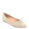 Journee Collection Womens Devalyn Flat - Stone
