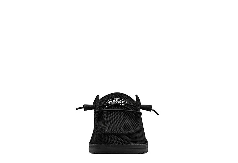 Heydude Womens Wendy Slip On Sneaker - Black - Image 3