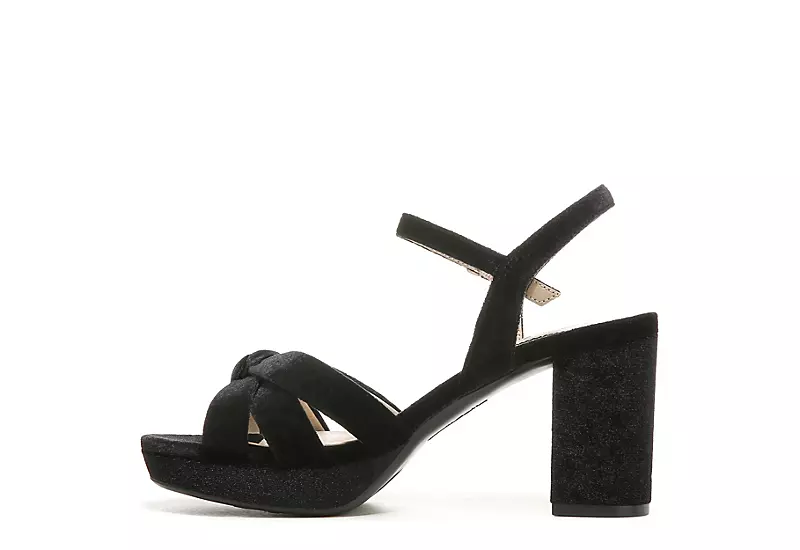 Lifestride Womens Lucky Platform Sandal - Black - Image 4