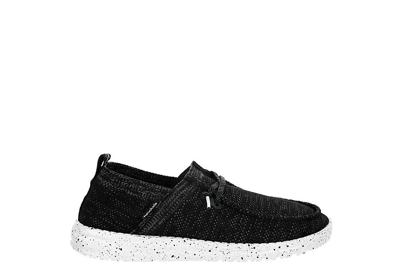 Heydude Womens Wendy Halo Slip On Sneaker - Black - Image 2