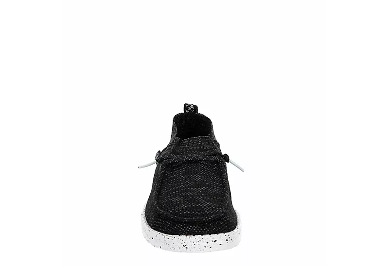 Heydude Womens Wendy Halo Slip On Sneaker - Black - Image 3