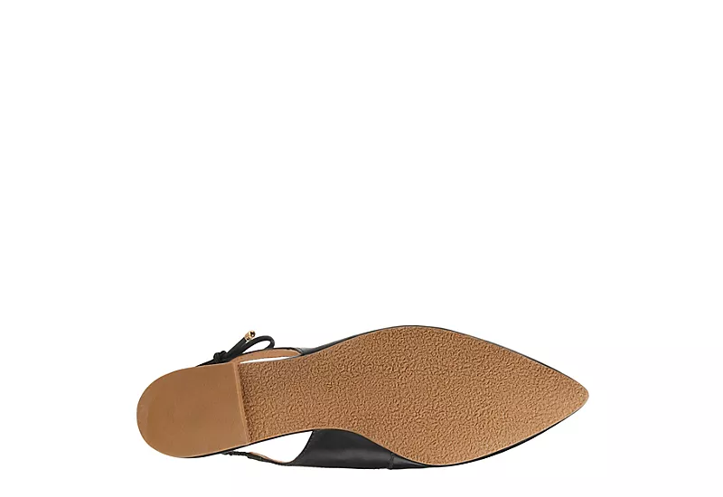 Jack Rogers Womens Serena Slingback Flat - Black - Image 4