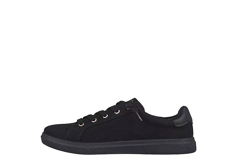 Skechers Womens D Vine Slip On Sneaker - Black - Image 3