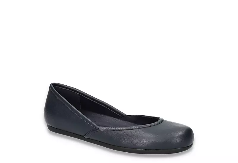 Easy Street Womens Tamar Flat - Navy