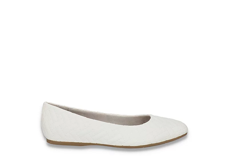 Easy Street Womens Mazi Flat - White - Image 2