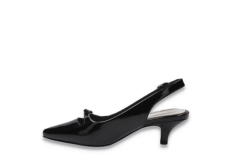 Easy Street Womens Emerin Slingback Pump - Black - Image 4