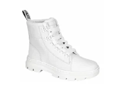 Dr. Martens Dr.martens Womens Combs Nylon Combat Boot - White