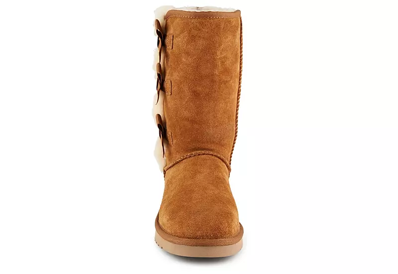 Koolaburra By Ugg Womens Victoria Tall Fur Boot - Rust - Image 5