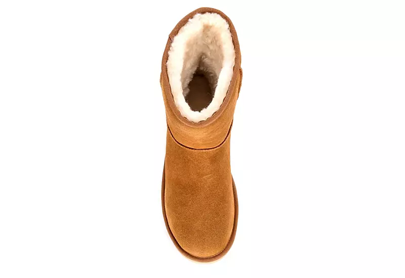 Koolaburra By Ugg Womens Koola Short Fur Boot - Rust - Image 6