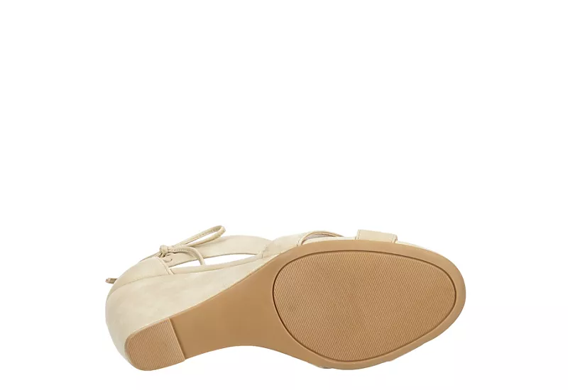Chinese Laundry Womens Celly Wedge Sandal - Beige - Image 7