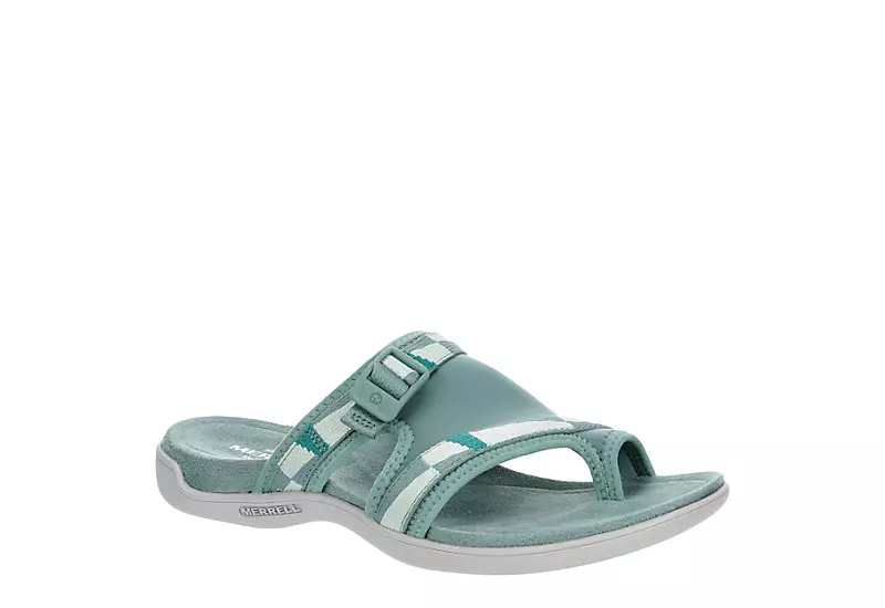 Merrell Womens District 3 Outdoor Sandal - Turquoise