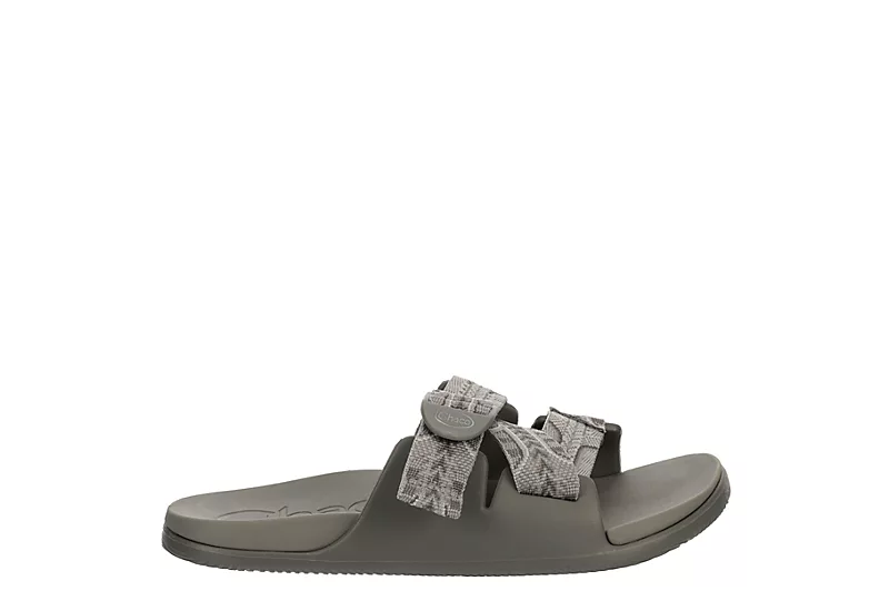 Chaco Womens Chillos Slide Sandal - Dark Grey - Image 2