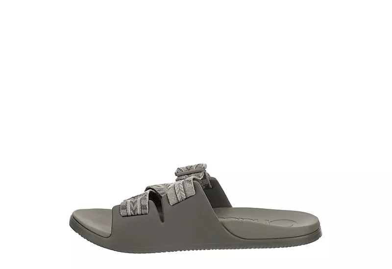 Chaco Womens Chillos Slide Sandal - Dark Grey - Image 4