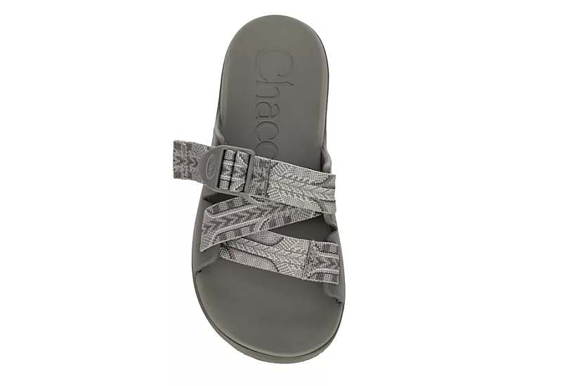 Chaco Womens Chillos Slide Sandal - Dark Grey - Image 6