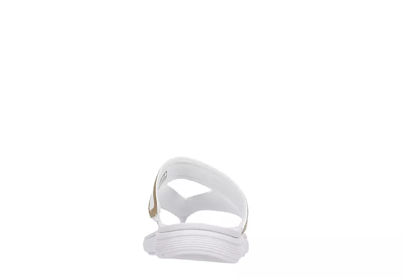 Puma Womens Softride Thong 2 Flip Flop Sandal - White - Image 5