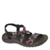 Skechers Womens Reggae Native Vibez Outdoor Sandal - Chocolate