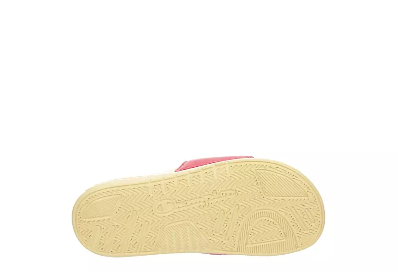 Champion Womens Foundation Pastel Block Slide Sandal - Peach - Image 7