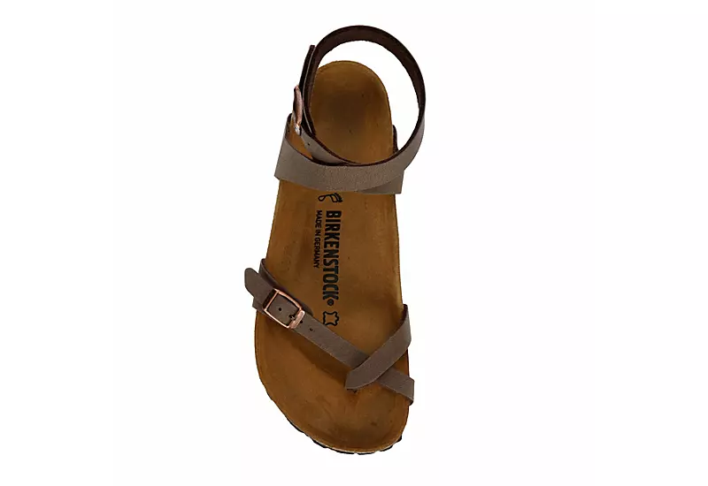 Birkenstock Womens Yara Footbed Sandal - Brown - Image 6
