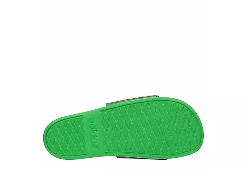 Adidas Womens Adilette Comfort Slide Sandal - Purple - Image 7