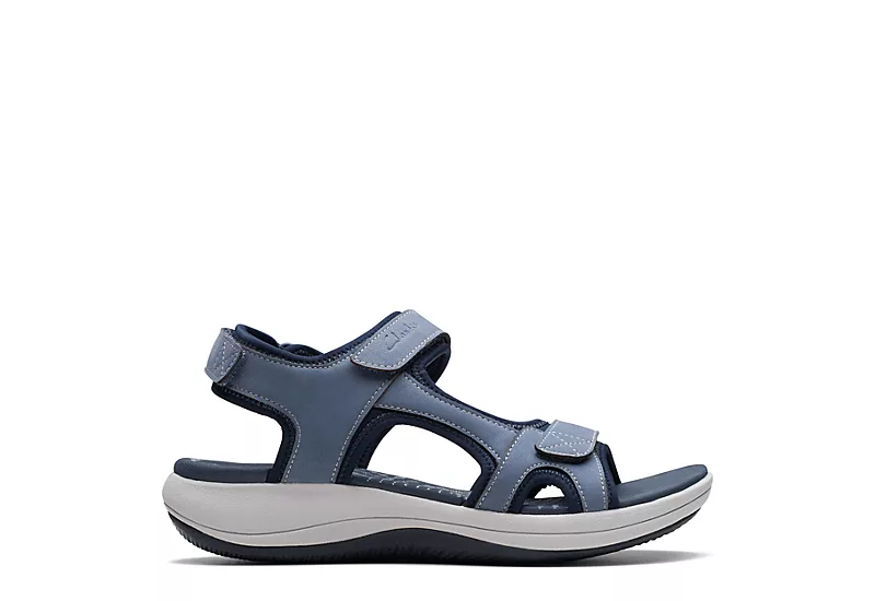 Clarks Womens Mira Bay Sandal - Denim - Image 2