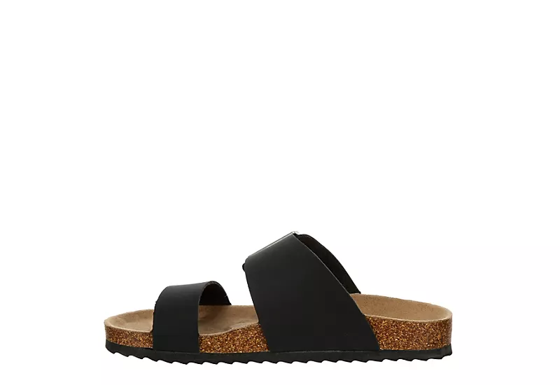 Bjorndal Womens Courtney Footbed Sandal - Black - Image 4