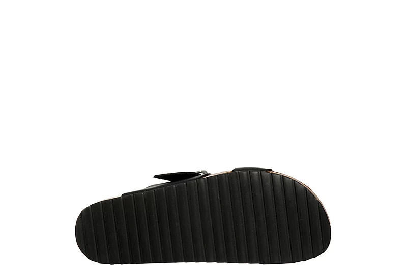 Bjorndal Womens Courtney Footbed Sandal - Black - Image 7