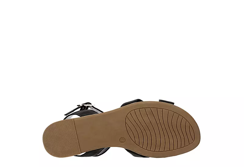 Xappeal Womens Rayna Sandal - Black - Image 7